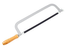 Ножовка по металлу 300 мм, полотно 24TPI, HCS, деревянная рукоятка - 42-1-001