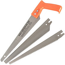 Ножовка универсальная  с 3-мя сменными полотнами, 300мм - 42-3-000