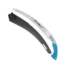 Ножовка по дереву для кемпинга и сада, 350 мм, шаг 3,5 мм/ 7TPI, 3D-заточка, ножны-чехол - 42-3-335