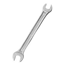 Ключ рожковый, 6 х 7 мм, HCS, хромированный - 43-3-706