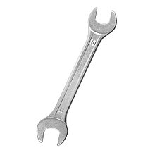 Ключ рожковый, 10 х 11 мм, HCS, хромированный - 43-3-710