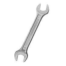 Ключ рожковый, 12 х 13 мм, HCS, хромированный - 43-3-712