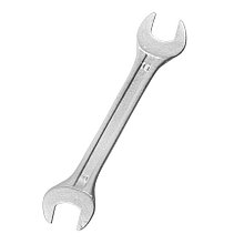 Ключ рожковый, 13 х 14 мм, HCS, хромированный - 43-3-713