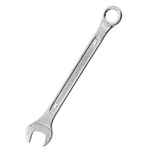 Ключ комбинированный, 10 мм, HCS, хромированный - 43-3-810