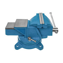 Тиски слесарные поворотные, 150 мм, 11,5 кг, наковальня - 44-4-215