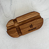 Подставка для телефона из дуба с логотипом, фото 4