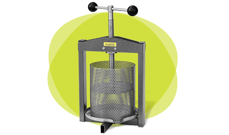 Пресс для сока "СВР-02" 10 л. винтовой (Соковыжималка)