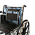 Кресло-коляска инвалидная усиленная Мега-Оптим 711АЕ 150кг, фото 8