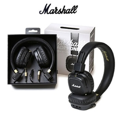 Беспроводные наушники Marshall MAJOR 4 Premium реплика, в комплекте шнур аукс витой и кабель для зарядки