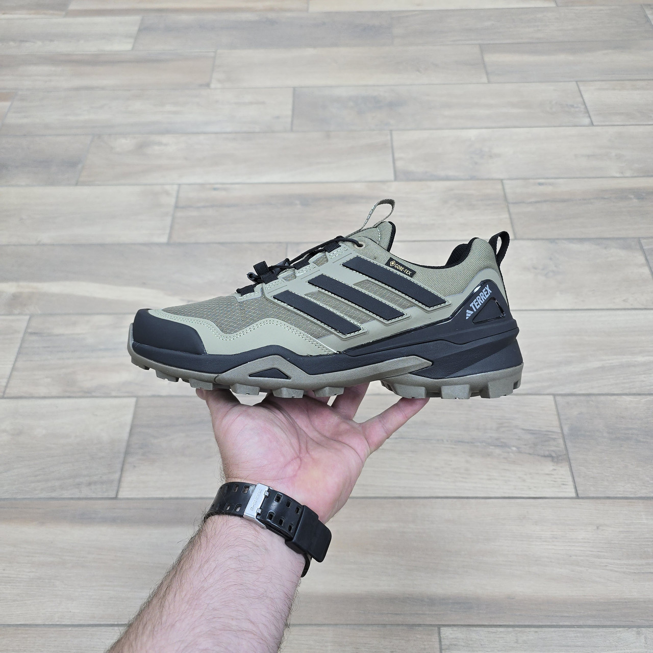 Кроссовки Adidas Terrex Gore-Tex Khaki