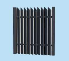 Сопрано (заборы из алюминия)