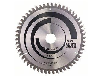 Диск пильный 210х30 мм 54 зуб. универсальный MULTIMATERIAL BOSCH