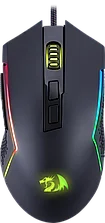 Проводная мышь Redragon Trident Lite, 7 кнопок, 8000dpi, сенсор Pixart P3104, подсветка, черная