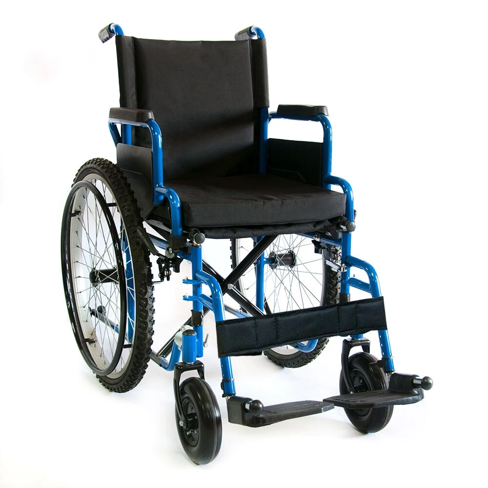 Кресло-коляска для инвалидов Мега-Оптим 514A-4 дождь, грязь, снег