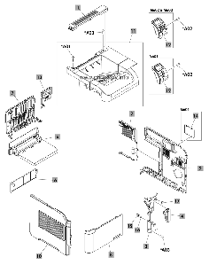 Крышка верхняя HP LJ M602/M603 (RM1-8394)