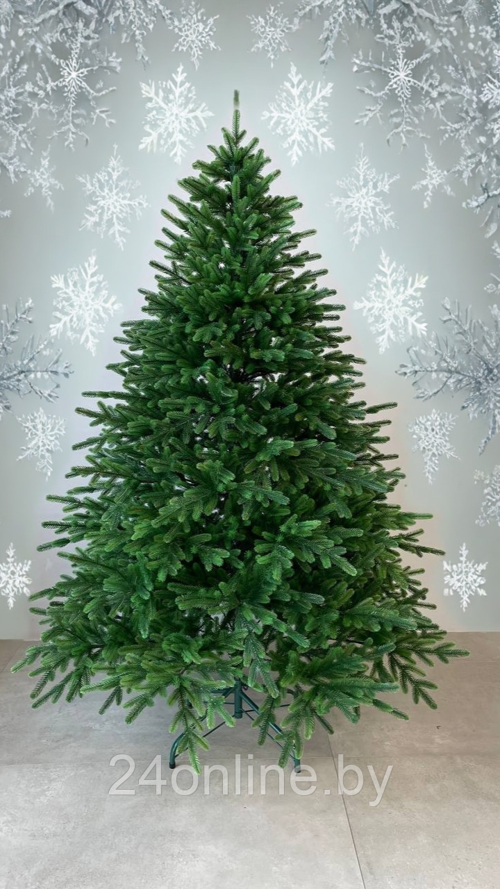 Елка (ель) искусственная Принцесса темная 1,9 м 190 см 100% литая новогодняя