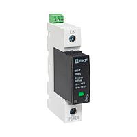 Ограничитель импульсных напряжений ОПВ-C/1P In 20кА 440В с сигн, EKF