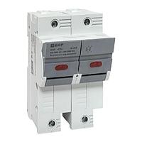 Предохранитель-разъединитель DF 22x58 2Р (тип ПВЦ) EKF