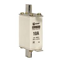 Плавкая вставка ППН-33 100/ 10А габарит 00С EKF