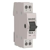 Трехпозиционный переключатель 1P 16А Basic