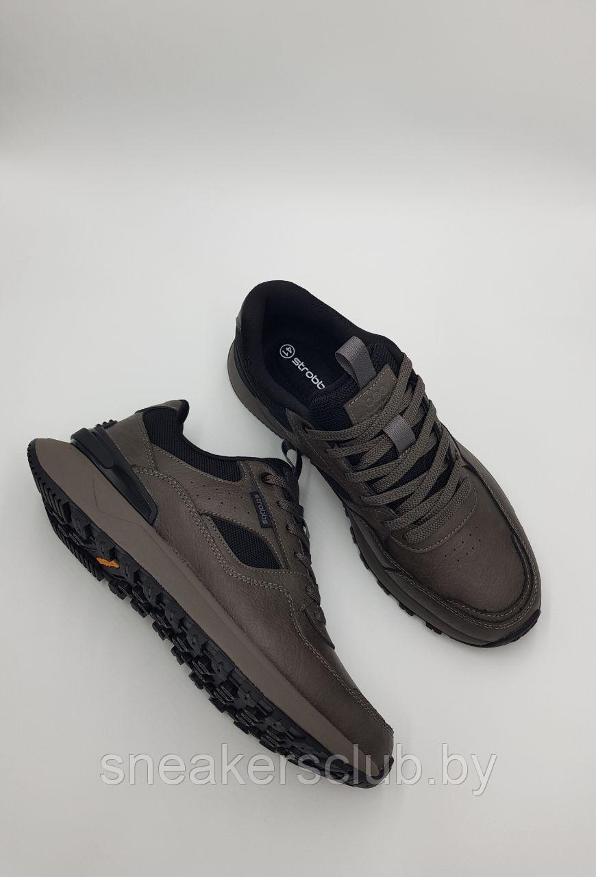 Кроссовки мужские Strobbs повседневные / весенние / демисезонные/натуральная кожа