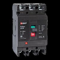 Автоматический выключатель LS125 18кА 3P 125А ProPact EKF