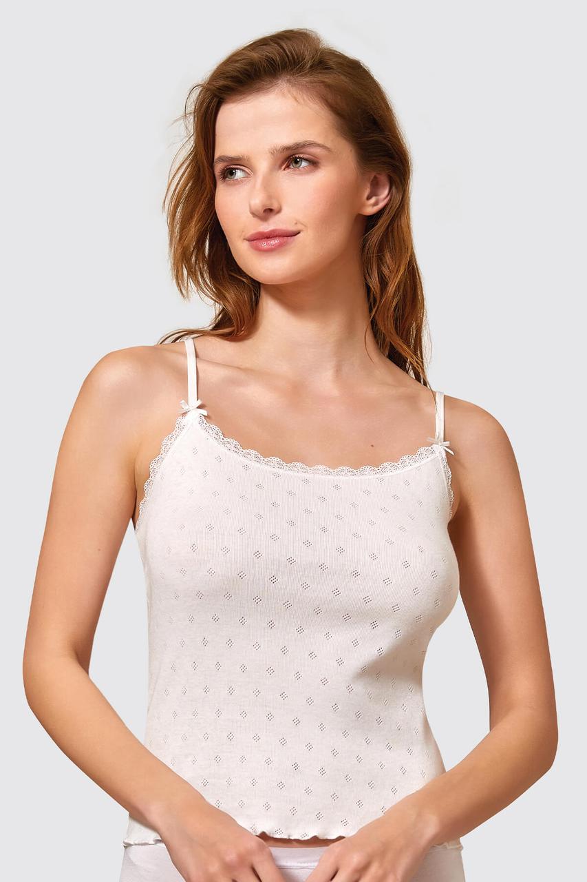 Майка женская 170,176/96/102 экри BERRAK 7017