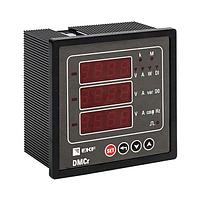 Цифровой измерительный прибор комбинированный DMC-r с интерфейсом RS-485 на панель 96x96 (квадратный вырез)