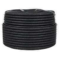 Труба гофр, ПНД с протяжкой d16 мм (100 м) черная EKF-Plast