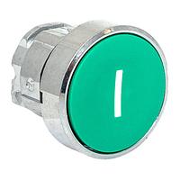Исполнительный механизм кнопки "I" XB4 зеленый плоский возвратный без фиксации IP65 EKF