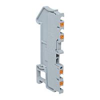 Клемма Push-in 1,5 мм2 4 вывода серая EKF