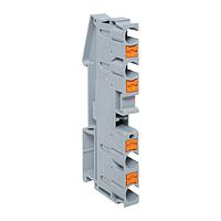 Клемма Push-in 6 мм2 4 вывода серая EKF