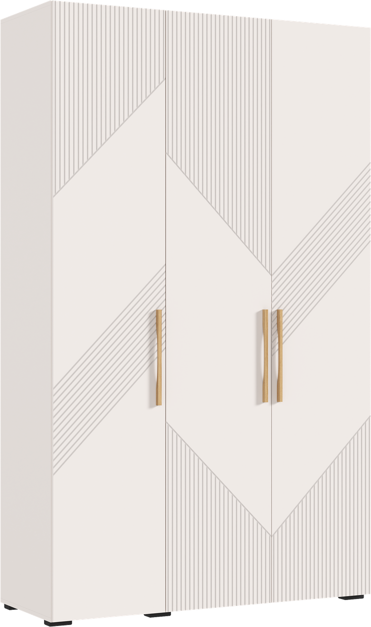 Шкаф распашной "Ирис" 3-х ств. (1350) (Кашемир) Миф