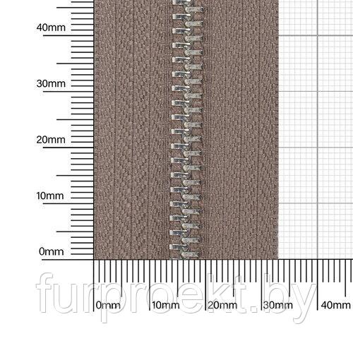 Молния № 5 металл-ая двухсторонняя никель полир CCC 325  К