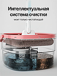 Швабра чистые руки с отжимом и ведром NAC, фото 6