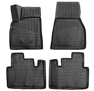 Коврики 3D в салон TESLA Model S, (2017 - ) лифтбек ЕВРОПА