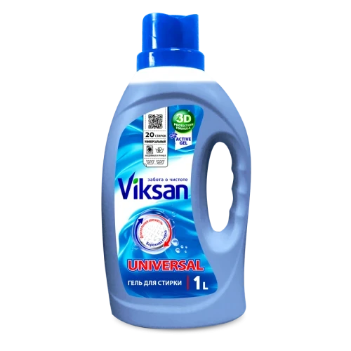 Средство для стирки жидкое "Гель VIKSAN Universal" 1л/2л