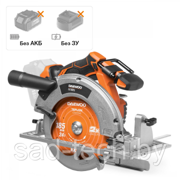 Пила циркулярная аккумуляторная DAEWOO DAS 1821Li, фото 2