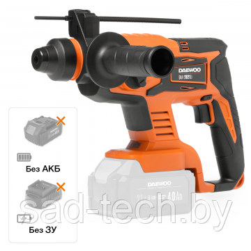 Перфоратор аккумуляторный DAEWOO DAH 2821Li, фото 2