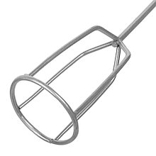 Миксер малярный тип Е, для гипса и налив.полов, инструмент.сталь, шестигр.хвостовик, 80х530мм, (шт - 18-2-032