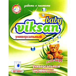 Стиральный порошок VIKSAN д/стирки детской одежды baby "Алое вера", 400г/2кг