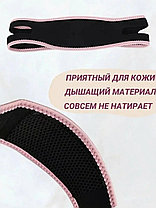 Повязка бандаж от храпа, антихрап, розовая, фото 3