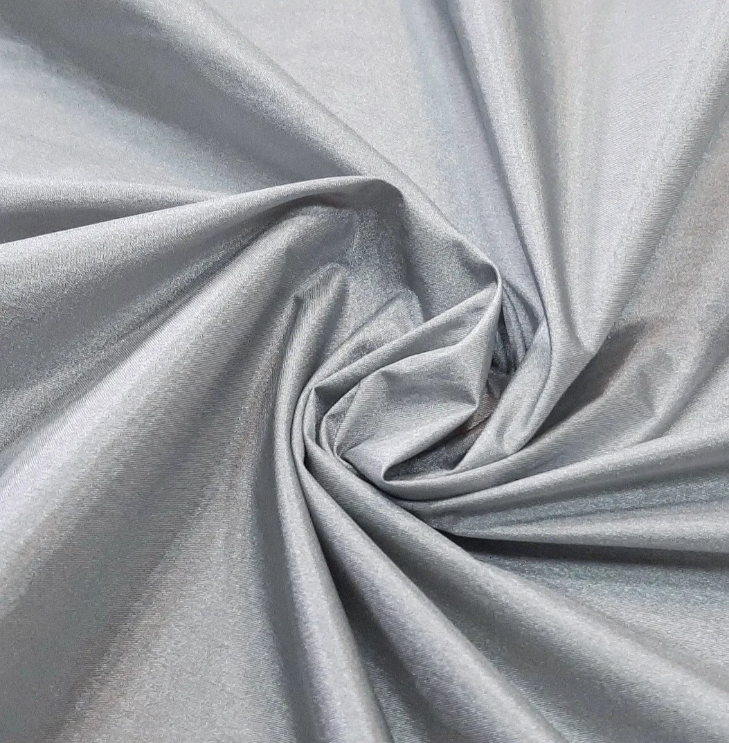 Ткань курточная (серебристый цвет)