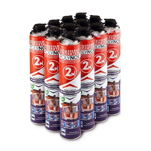 Утеплитель напыляемый полиуретановый ППУ Polynor