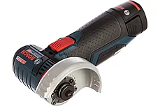 Мини угловая шлифмашина аккумуляторная бесщеточная Bosch GWS 12V-76 (2 АКБ 3 Ач, кейс L-BOXX) 06019F200B, фото 3