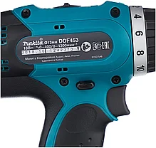 Дрель-шуруповерт Makita DDF453SYE (42 Нм, 2 АКБ 1.5 А/ч, кейс), фото 3