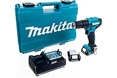 Дрель-шуруповерт ударная Makita HP333DWAE (30 Нм, 2 АКБ 2 А/ч, кейс), фото 2