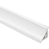 Плинтус кухонный для столешницы, узкий, белый глянец, самоклеющийся, фото 3