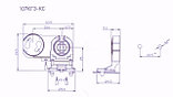 Патрон 10ЛОУГЗ-КС для лампы Т8, фото 4