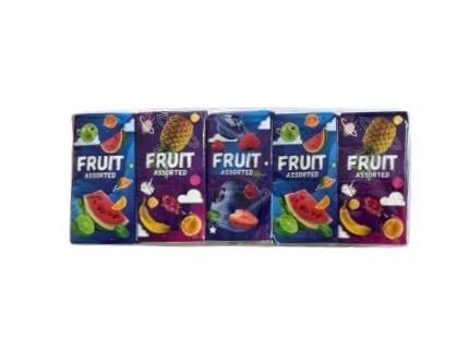 Платочки универсальные гигиенические, тиснёные, 3-х слойные, ароматизированные "Фруктовое ассорти"